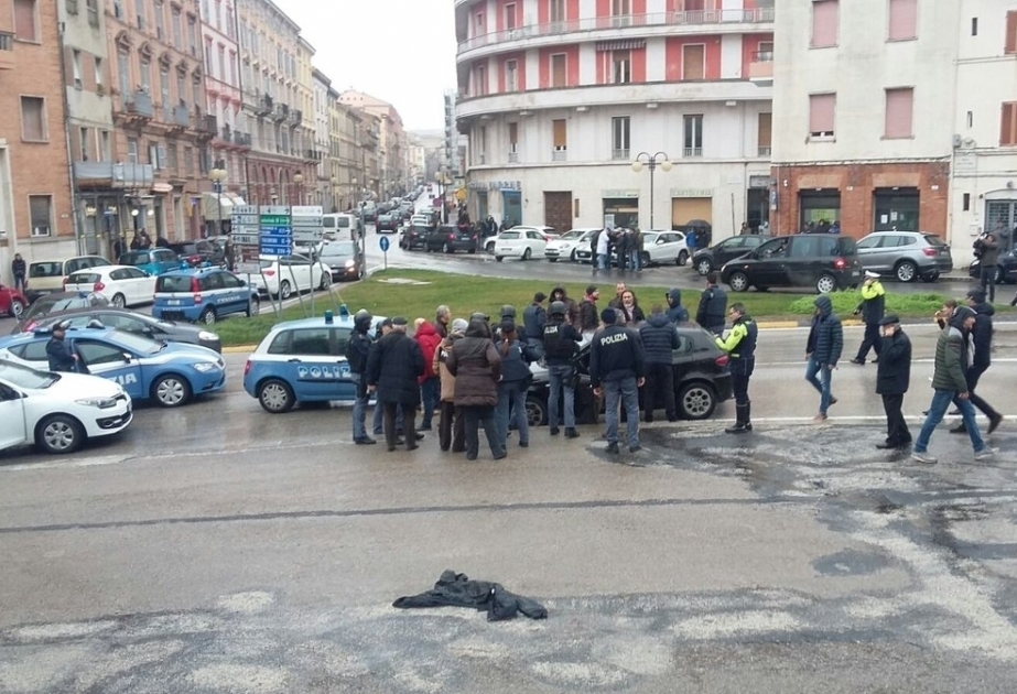 In Macerata mehrere Menschen angeschossen