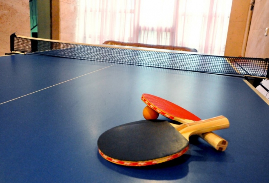 Stolüstü tennis üzrə yüksək və standart liqa yarışlarına start verilib