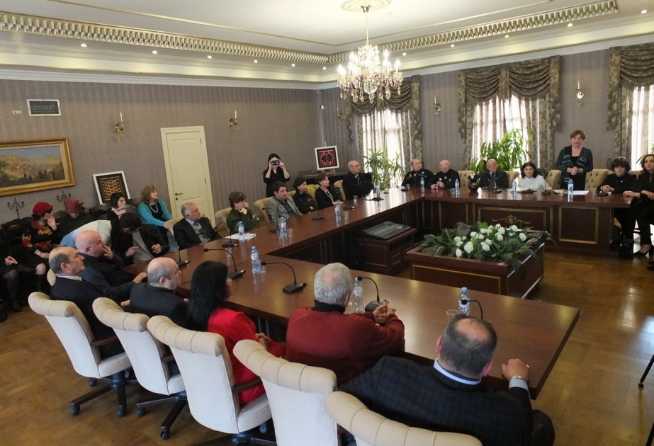 Tbilisidəki Azərbaycan Mədəniyyəti Muzeyində Nikoloz Barataşvilinin 200 illiyi qeyd olunub
