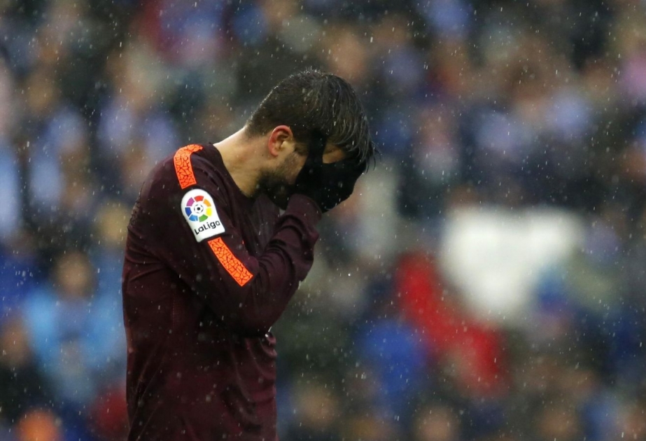 Защитник «Барселоны» Жерар Пике из-за травмы возможно пропустит первый матч с «Челси»