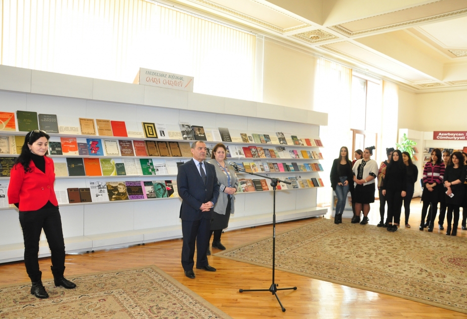 Milli Kitabxanada “Unudulmaz bəstəkar Qara Qarayev” kitab sərgisi açılıb