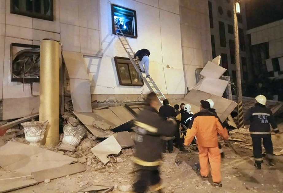 إصابة 188 شخص إثر زلزال قوي في تايوان