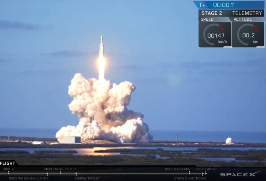 "سبيس إكس" تطلق بنجاح صاروخ "فالكون9" الى الفضاء