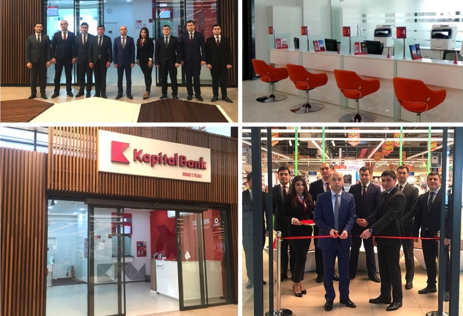 “Kapital Bank”ın yeni “Bravo-2” filialı istifadəyə verilib