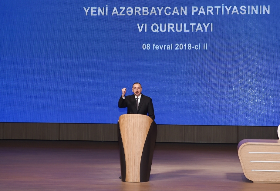 Le 6ème Congrès du Nouvel Azerbaïdjan a débuté à Bakou