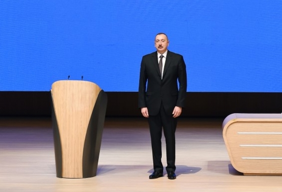 Prezident İlham Əliyev: Bu gün biz beynəlxalq arenada bütün məsələlərlə bağlı öz sözümüzü deyirik
