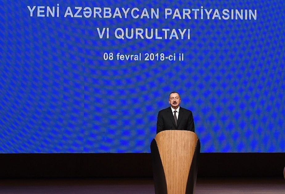 Bakıda Yeni Azərbaycan Partiyasının VI qurultayı keçirilib YENİLƏNİB 4