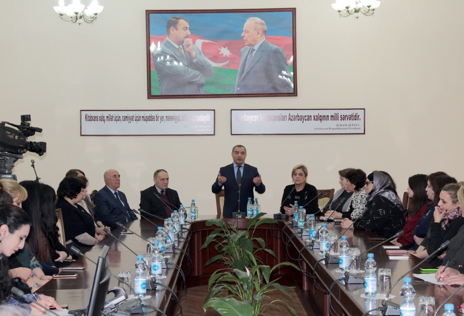 “Qara Qarayev 100” adlı elektron məlumat bazasının təqdimatı olub