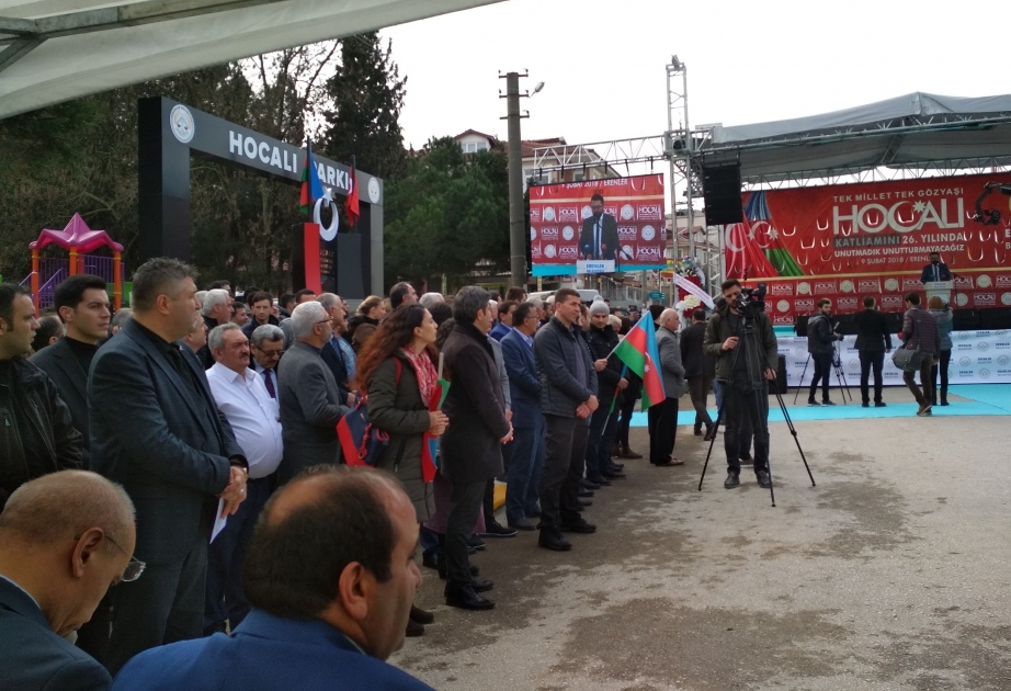 Memorial to victims of Khojaly genocide opens in Sakarya