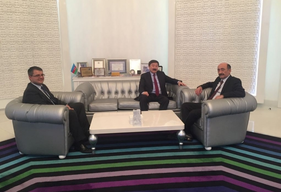 Azerbaijan`s Minister of Culture and Tourism meets Secretary General of TURKSOY