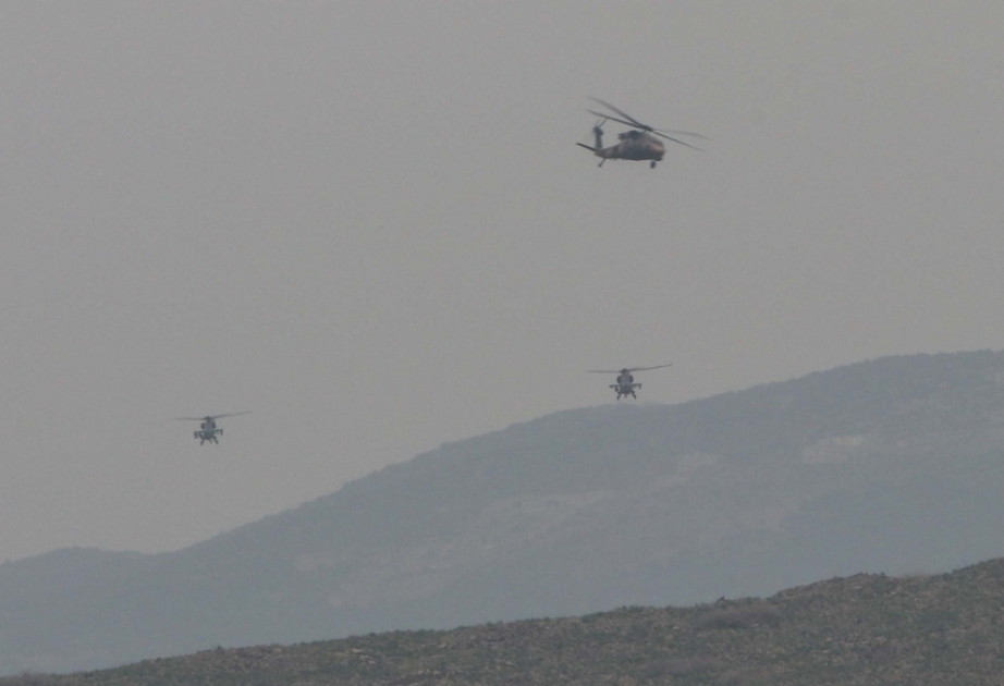 Two Turkish pilots martyred in Syria helicopter crash