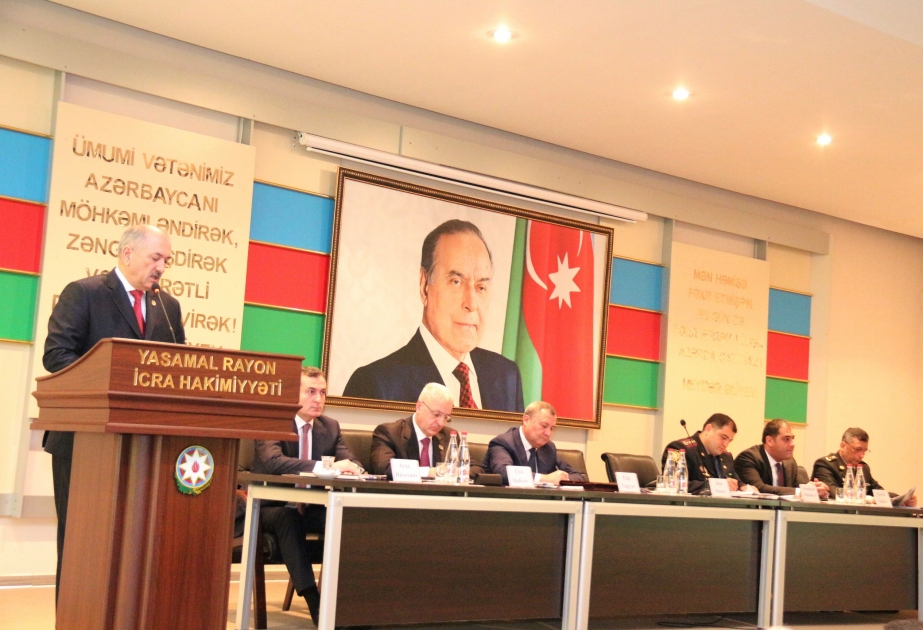 Yasamal rayonu 2017-ci ili uğurla başa vurub