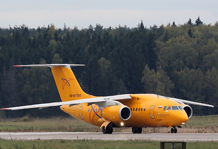 “Saratov hava yolları” An-148 təyyarəsinin istismarını dayandırıb