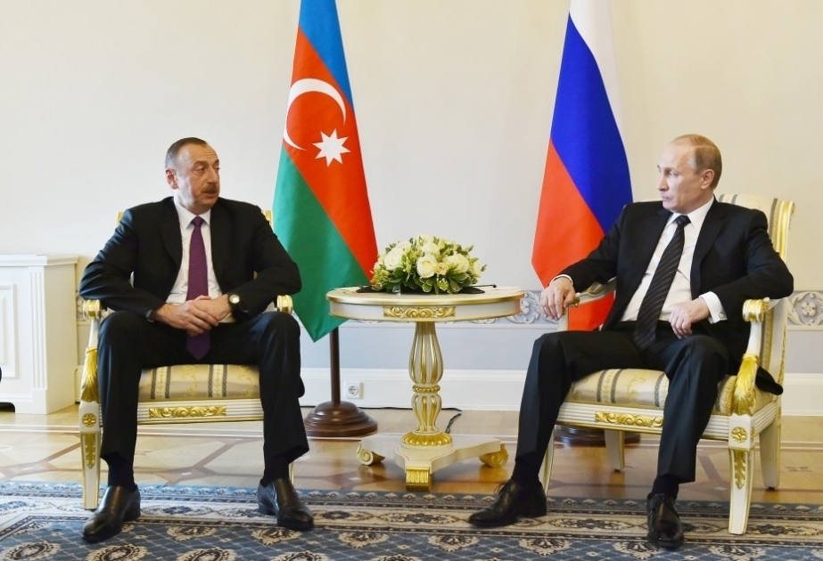 阿塞拜疆总统向俄罗斯总统表示慰问