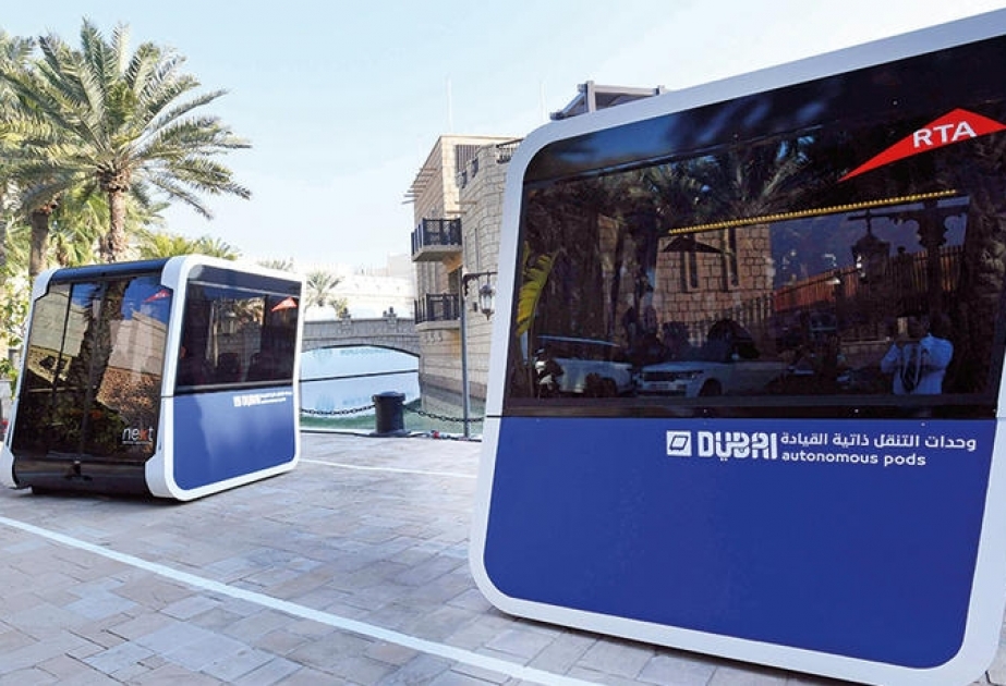 В Дубае показали первые в мире беспилотные 