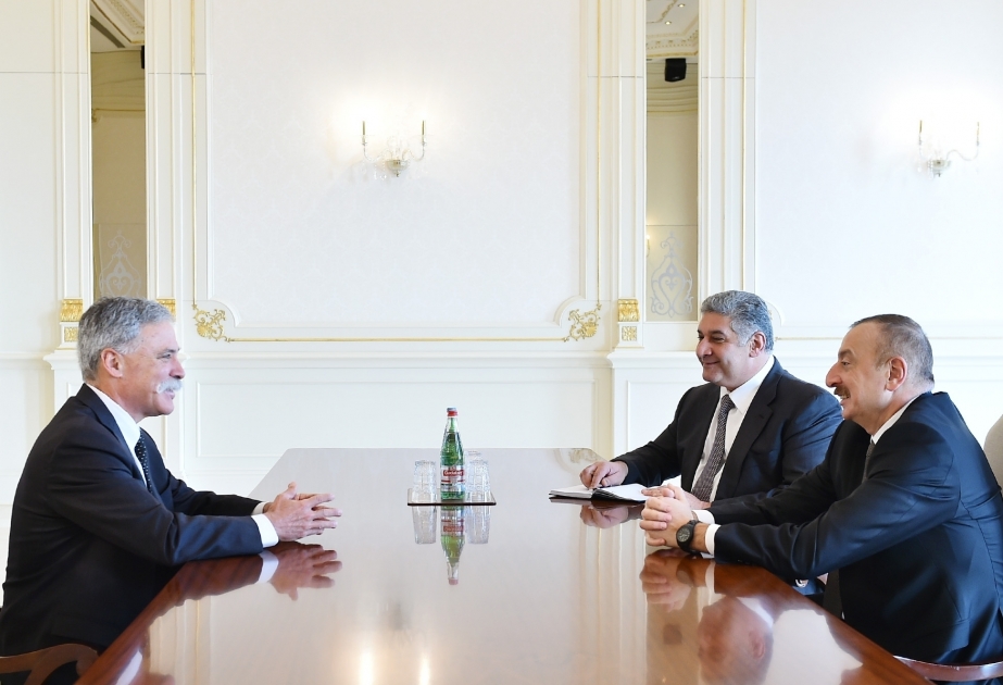 President Ilham Aliyev received Formula 1 Group CEO VIDEO