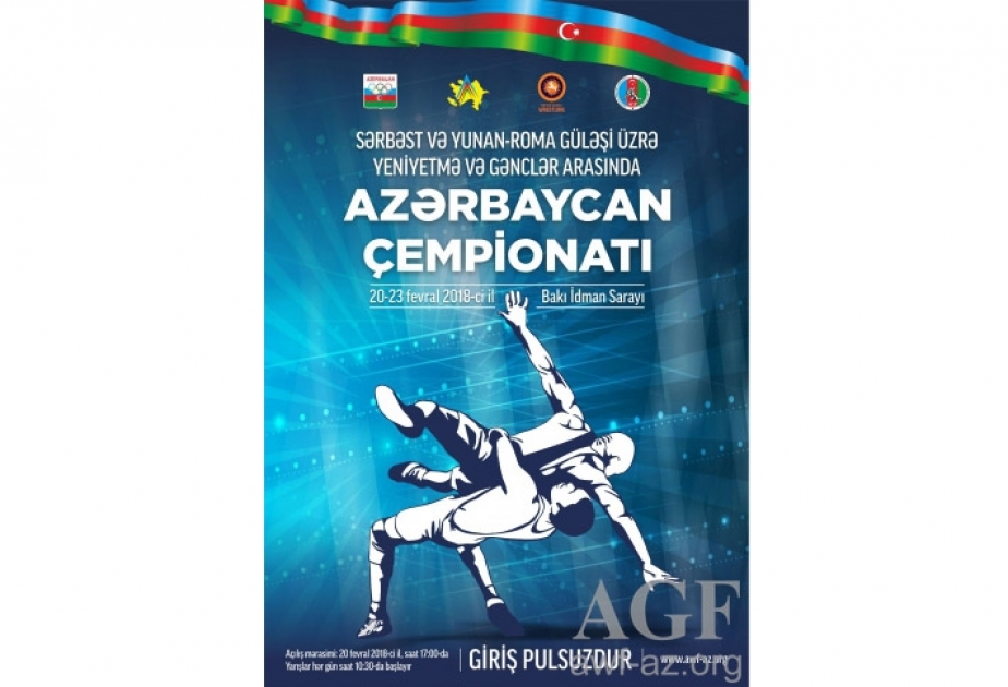 Yeniyetmə və gənclər arasında güləş üzrə Azərbaycan çempionatı keçiriləcək