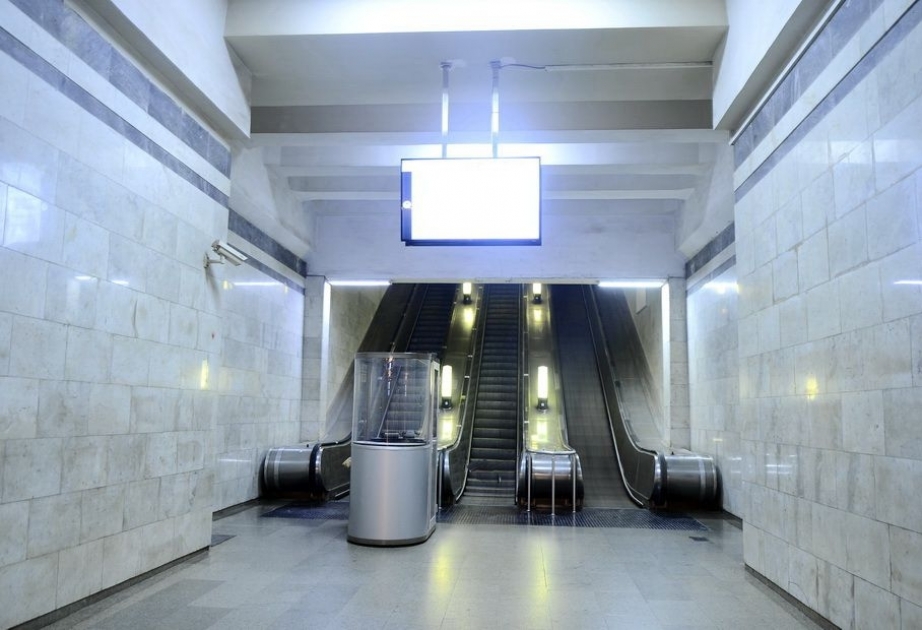 Metronun “Həzi Aslanov” stansiyasında eskalatorun əsaslı təmiri başa çatıb