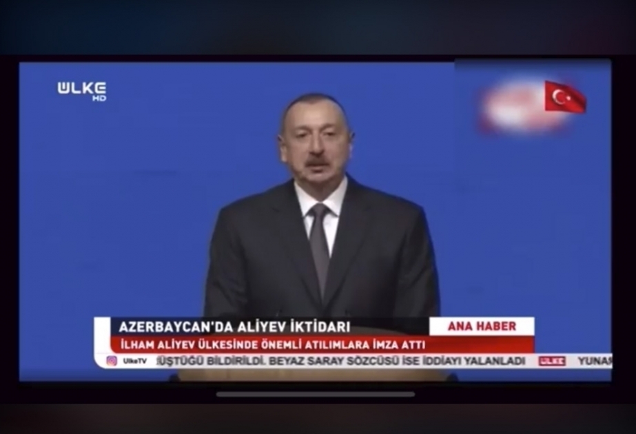 Türkei: In Ülke TV ein Sujet über Präsidentschaftswahl in Aserbaidschan gezeigt VIDEO