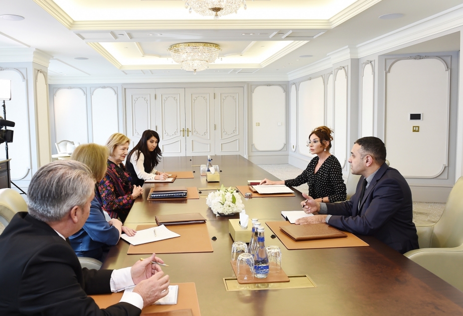 First Vice-President of Azerbaijan Mehriban Aliyeva met with UK Prime Minister's Trade Envoy