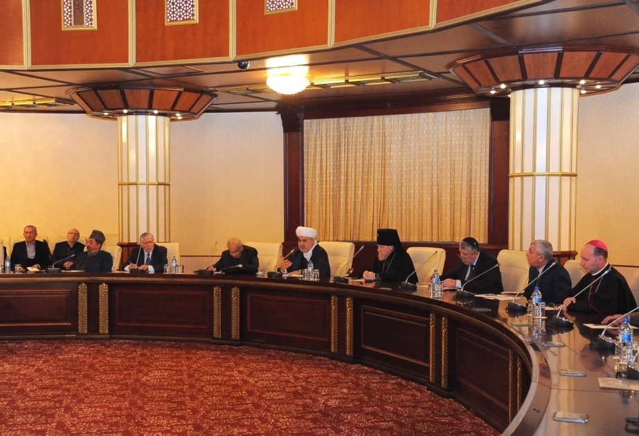 Heads of religious confessions in Azerbaijan hail President Ilham Aliyev’s attention to faithful people