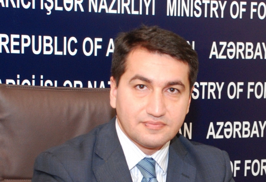 Hikmat Hajiyev: Military occupation of Azerbaijan`s territory will never produce political outcome desired by Armenia