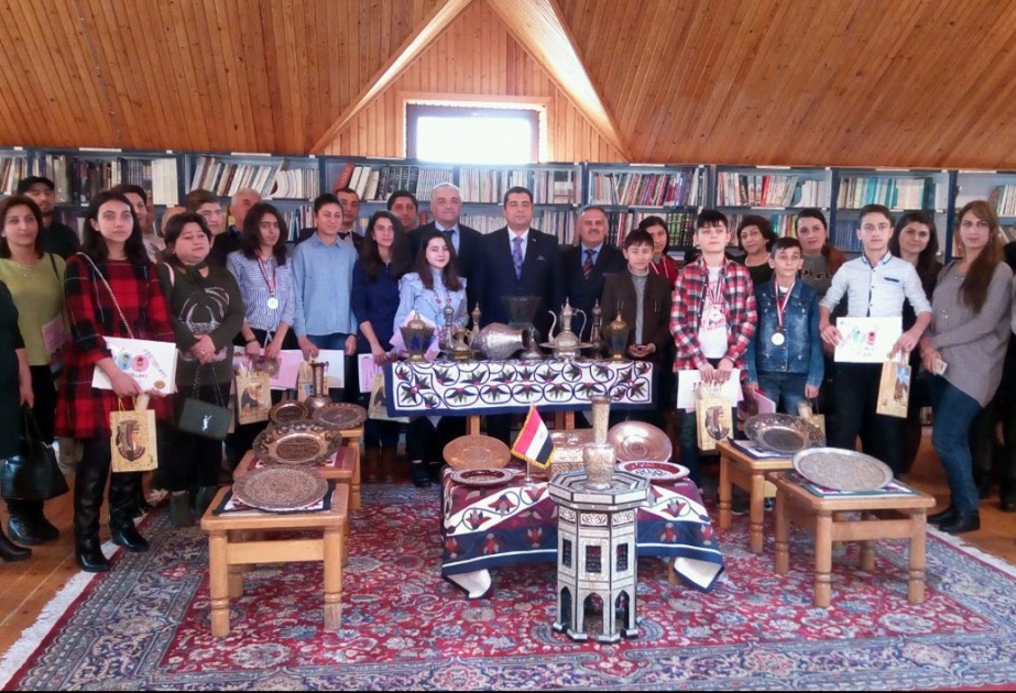 “Misir dünya uşaqlarının gözü ilə” sərgisinin qalibləri mükafatlandırılıb