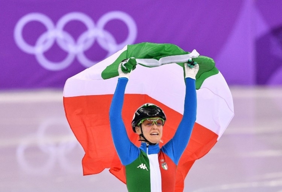 Veteran skater Fontana wins Italy’s first gold at Winter Olympics