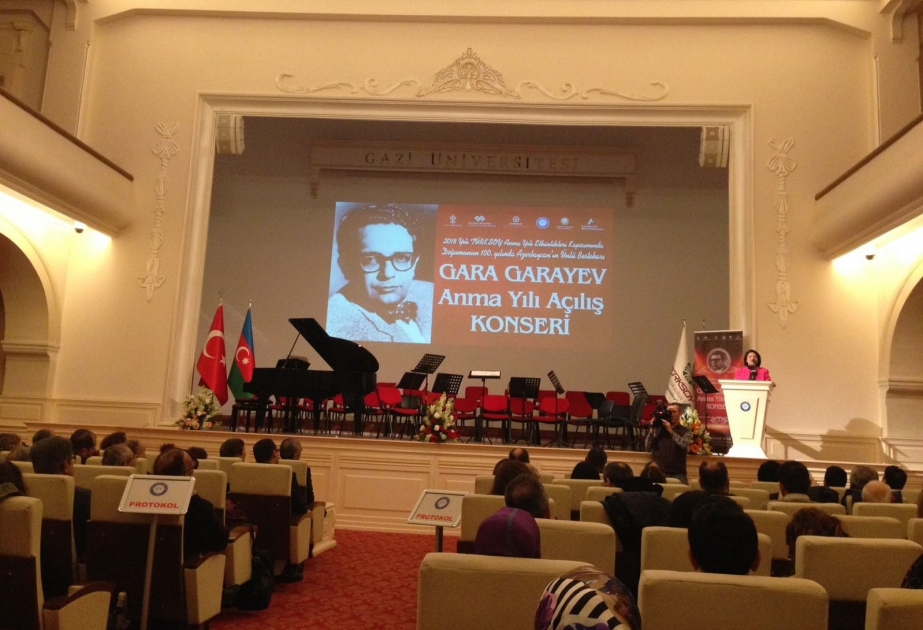 Ankarada “Qara Qarayev ili” çərçivəsində konsert