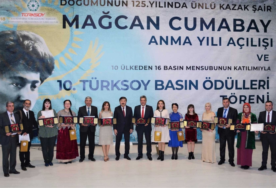 “Mağcan Cumabay anma ili”nin açılışı və TÜRKSOY-un mətbuat mükafatının təqdimatı keçirilib