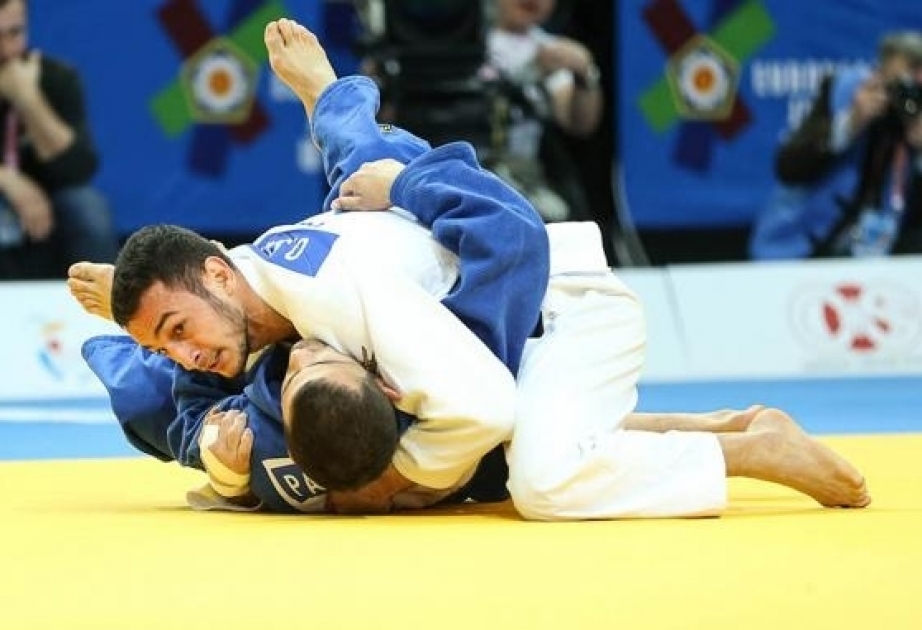 Azerbaijani fighters win four medals on first day of European Judo Open