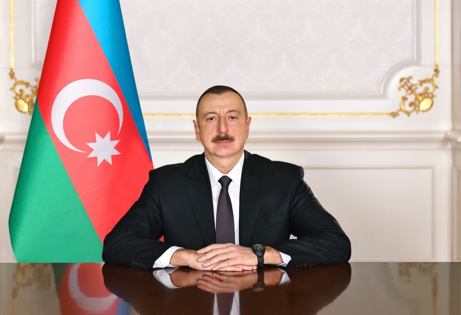 伊利哈姆·阿利耶夫总统向哈桑·鲁哈尼表示慰问