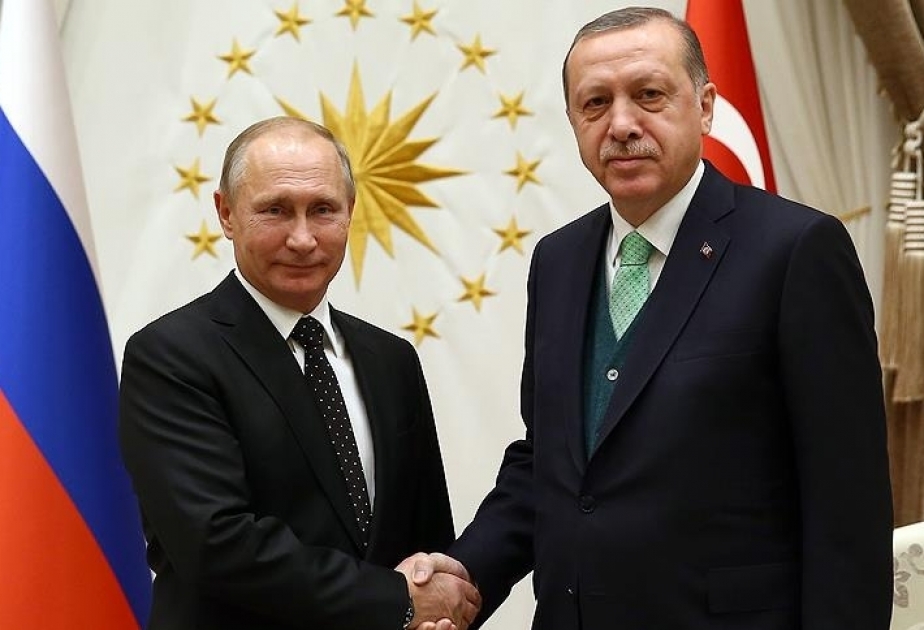 Erdogan, Putin discuss Afrin operation, Idlib on phone