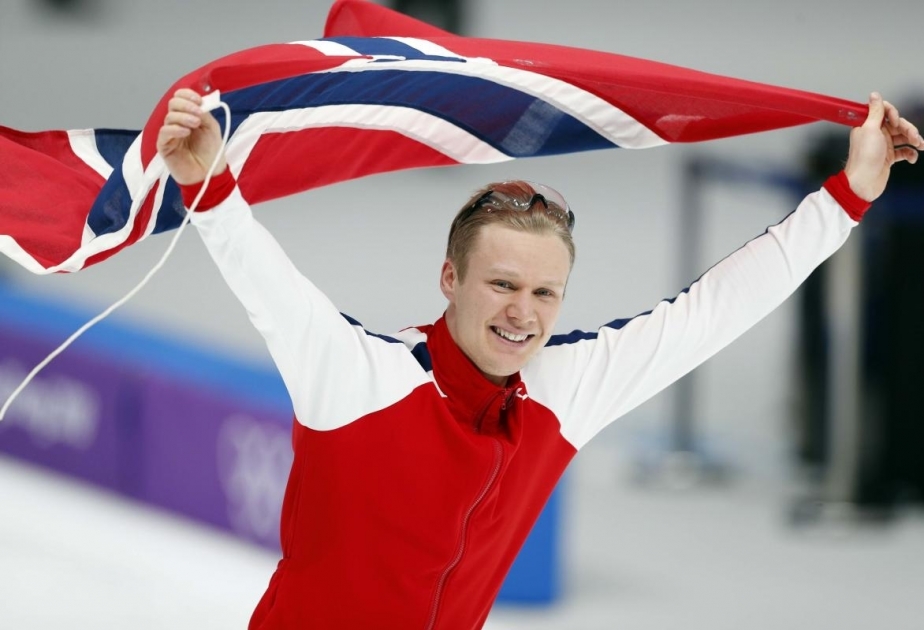 Norway’s speed skater Lorentzen wins 500m gold, sets new Olympic record