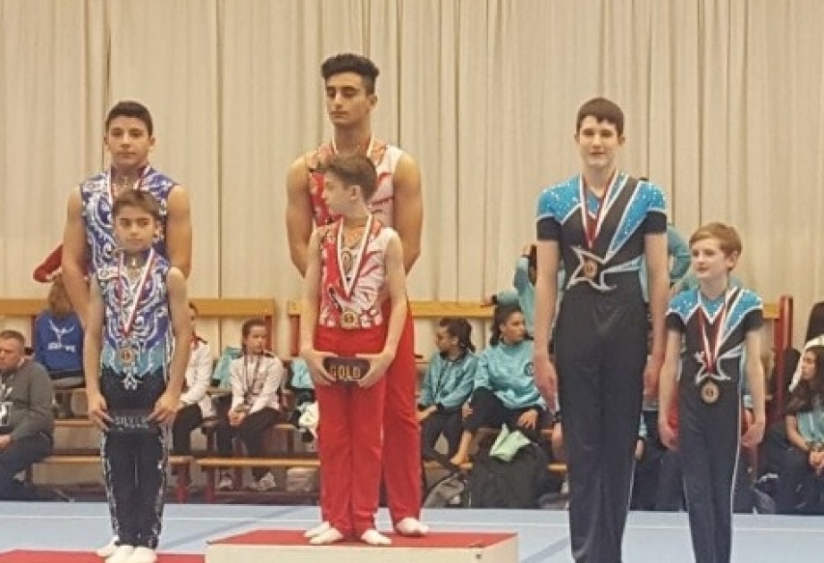 Azərbaycanın akrobatika gimnastları beynəlxalq turnirdə qızıl medal qazanıblar
