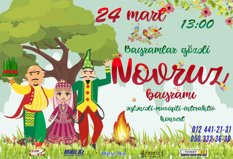 Bakıda Novruz bayramı münasibətilə konsert təşkil ediləcək