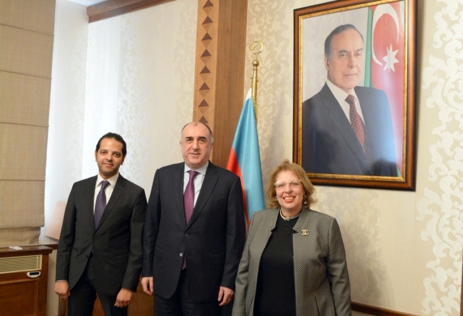 Azerbaijani FM meets outgoing Egyptian ambassador