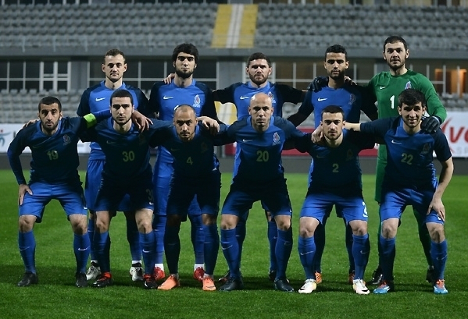 Azerbaijani footballers learn kick off time of Macedonia match