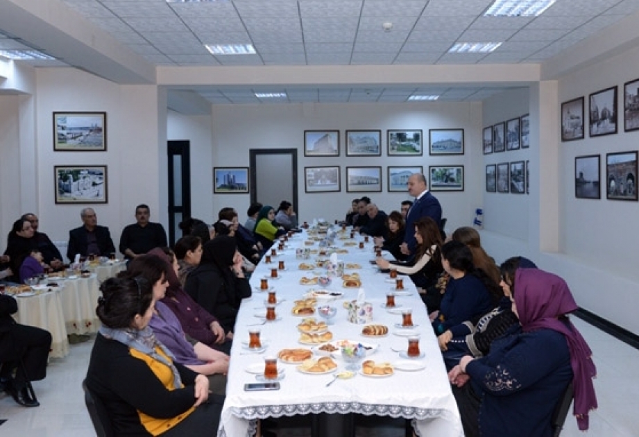 Nəsimi rayonunda Xocalı sakinləri ilə görüş keçirilib