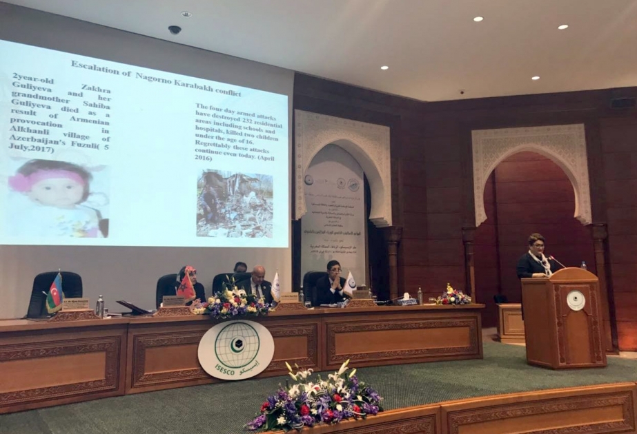 ISESCO Uşaq Məsələləri Nazirlərinin 5-ci İslam Konfransının plenar iclasında Xocalı soyqırımından danışılıb
