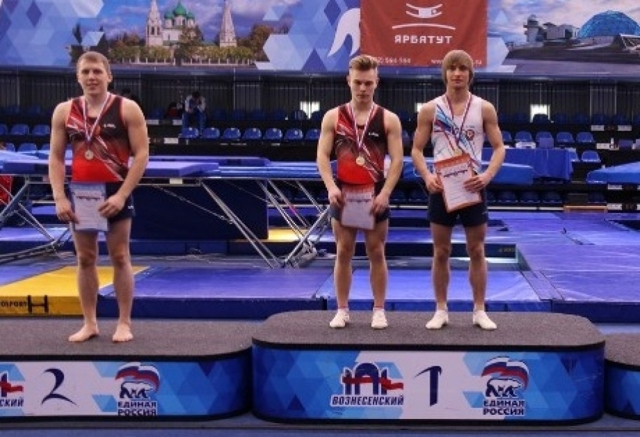Azərbaycan gimnastı Rusiyada beynəlxalq turnirdə qızıl medal qazanıb