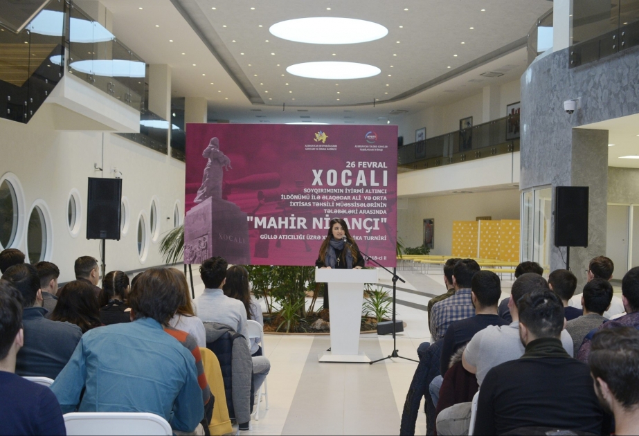 Xocalı soyqırımının 26-cı ildönümü ilə əlaqədar “Mahir nişançı” turniri təşkil olunub