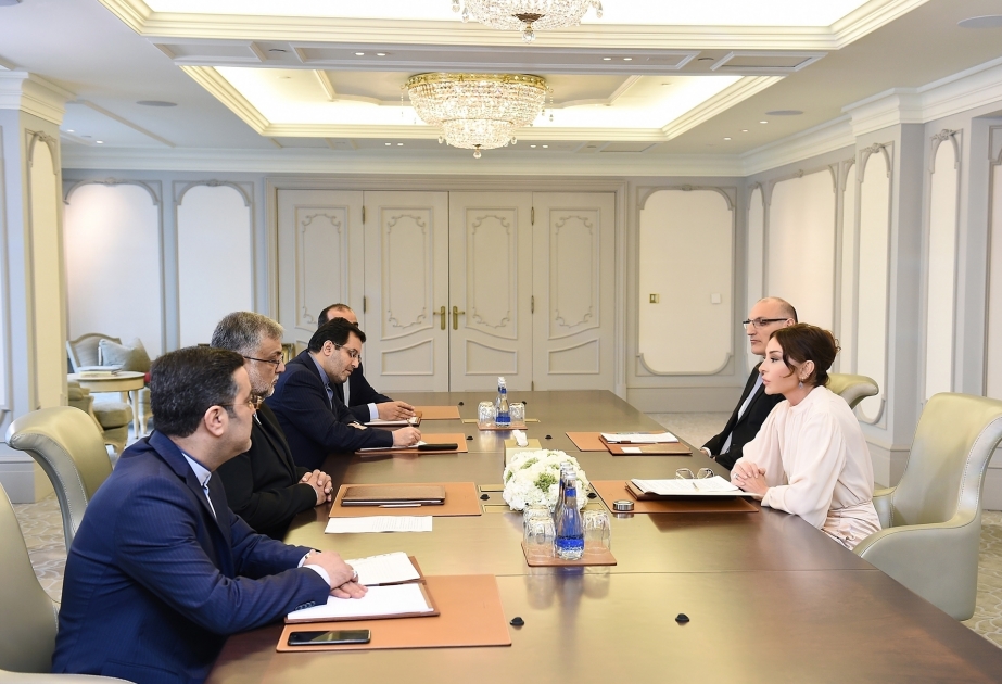 First Vice-President Mehriban Aliyeva met with head of Iran`s Islamic Culture and Relations Organization
