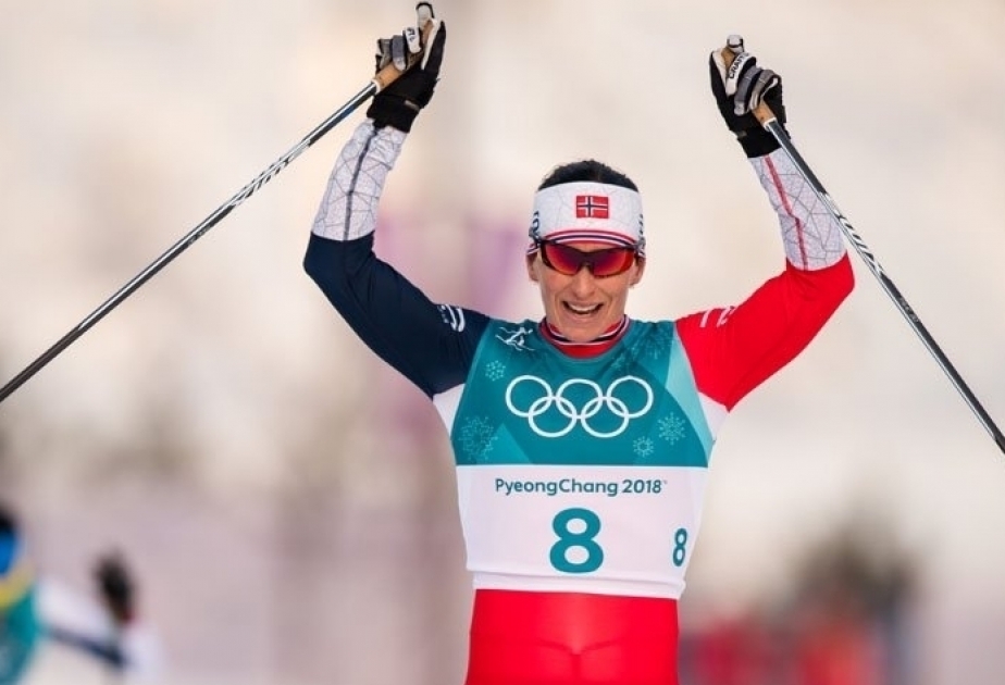Norway`s Bjoergen becomes most medalled winter Olympian of all time