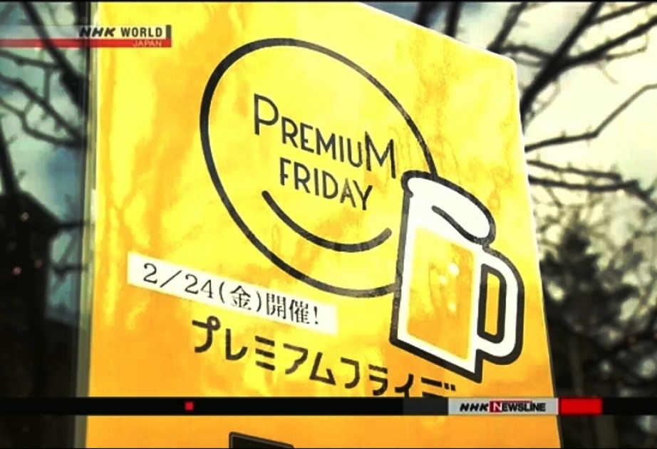 “Premium Friday” kampaniyası Yaponiyada özünü doğrultmayıb