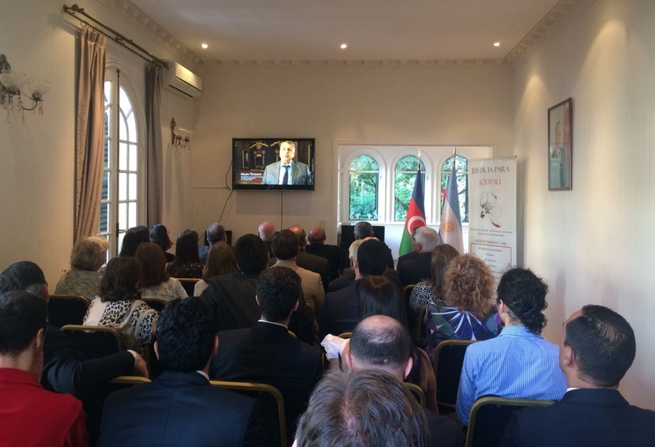 Argentinada Xocalı soyqırımı qurbanlarının xatirəsi anılıb