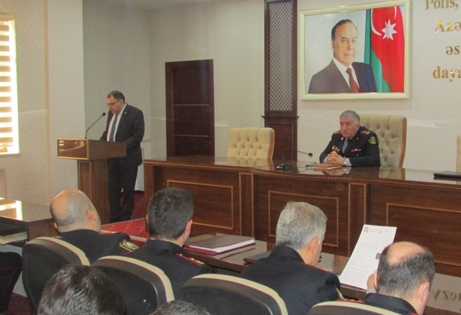 Binəqədi Rayon Polis İdarəsində Xocalı faciəsi ilə əlaqədar qanvermə aksiyası keçirilib
