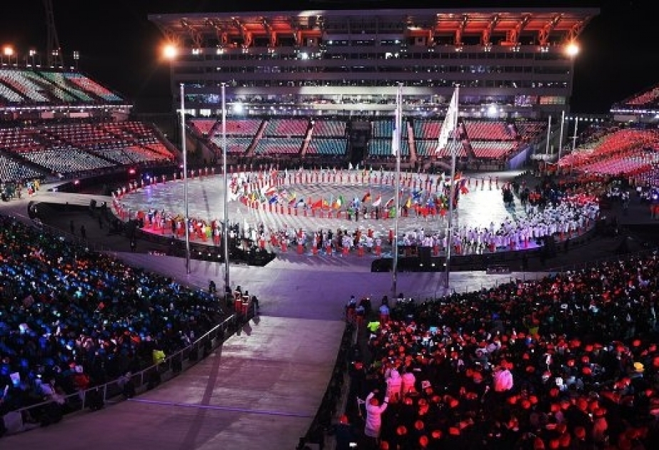 “Pxençan-2018” Qış Olimpiya Oyunlarının təntənəli bağlanış mərasimi olub