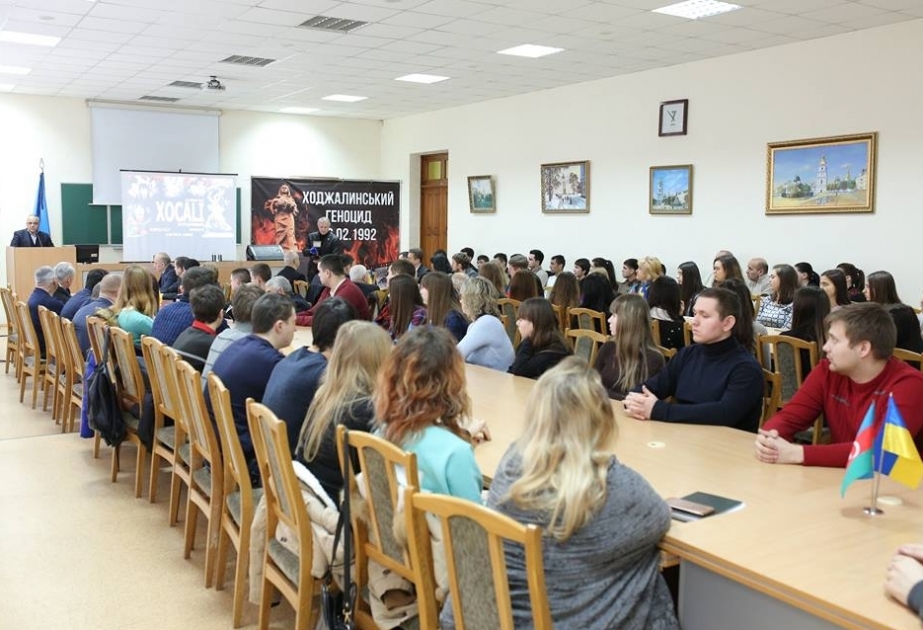 Xarkovda Xocalı soyqırımı ilə bağlı elmi konfrans keçirilib