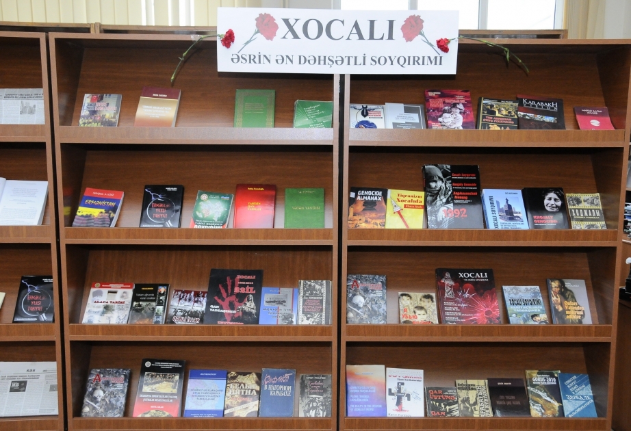ADNSU-nun əsaslı kitabxanasında Xocalı faciəsinə həsr olunan sərgi açılıb